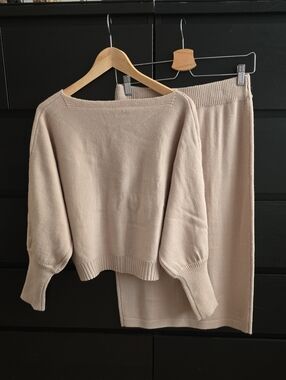 Sweater And Skirt Set